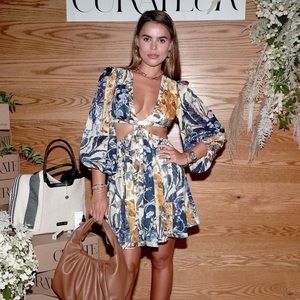 Zimmermann alíane cut out short dress.